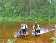 Брод между озерами Верхний и Нижний Мярат